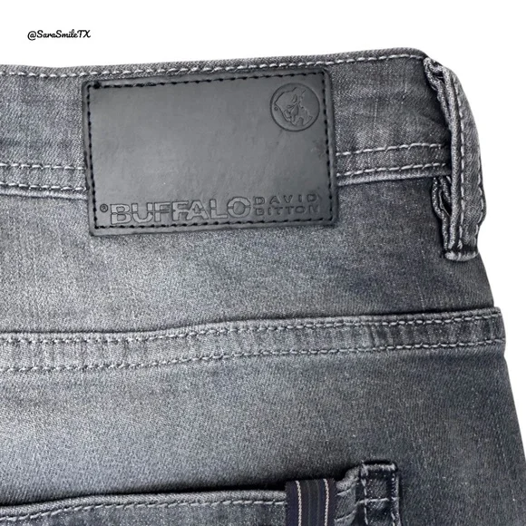 BUFFALO DAVID BITTON Driven-X Basic Straight Stretch Big & Tall Jeans - 36 x 34 - Picture 5 of 8